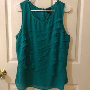 Teal women’s top